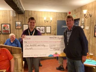 Rainbows Cheque Presentation